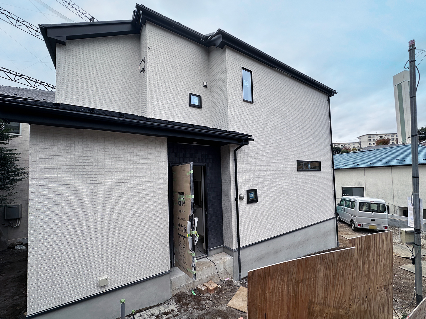 横浜市南区六ッ川_現地建築中(2025年11月撮影