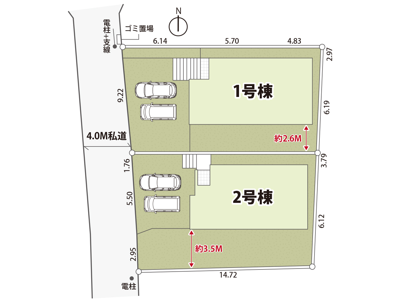 柏市光ヶ丘1丁目_区画図