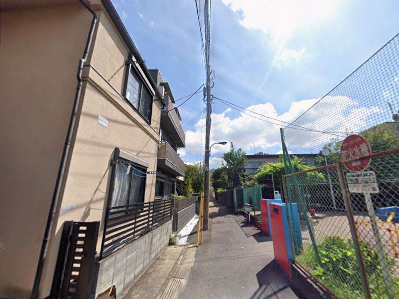 北区西ヶ原3丁目_前面道路