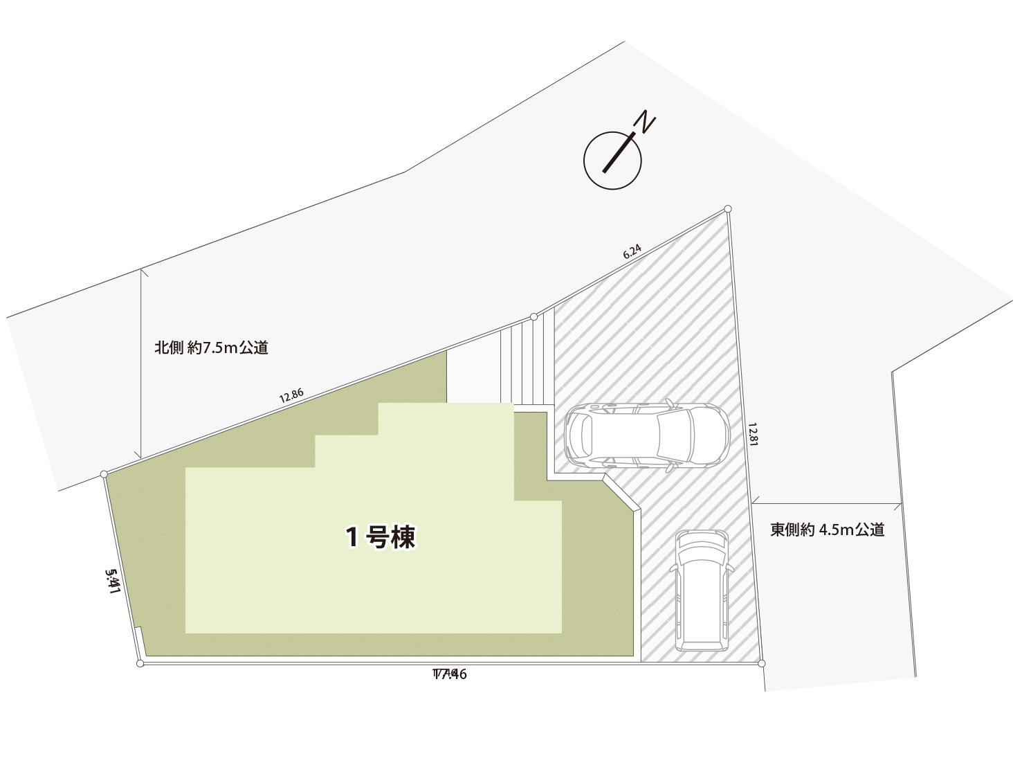 宮前区平1丁目_配置図
