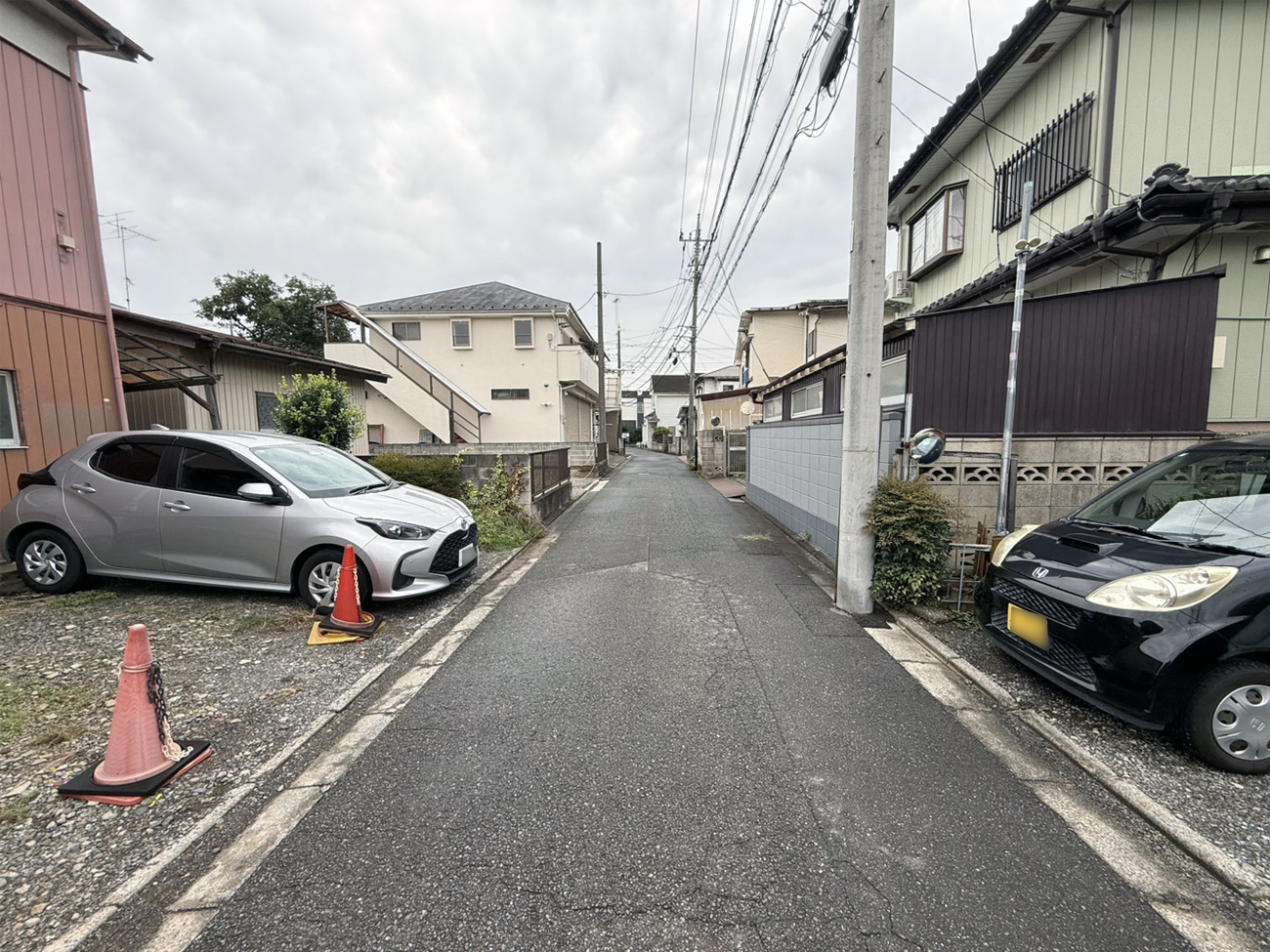 富士見市渡戸3丁目_西側道路(令和8年9月撮影)