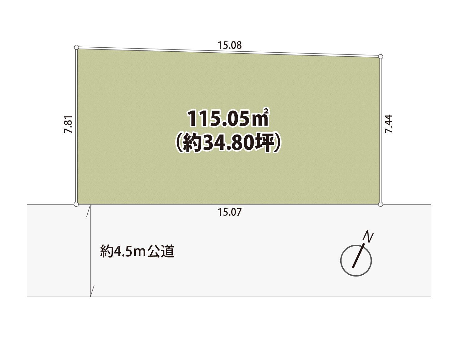 三芳町北永井_区画図